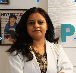 Physiotherapist Anubha Singhai