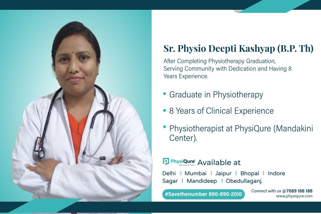 Physiotherapist Dr. Deepti in Kolar Road Bhopal
